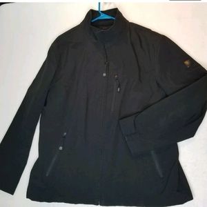 T TECH BY TUMI Men's M  Rain Jacket Windbreaker Lightweight Full Zip Pocket